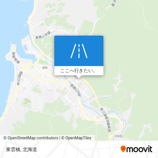 東雲橋地図