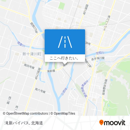 滝新バイパス地図