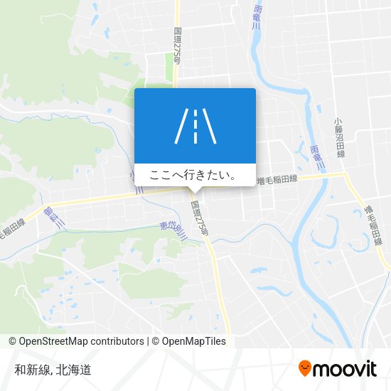 和新線地図