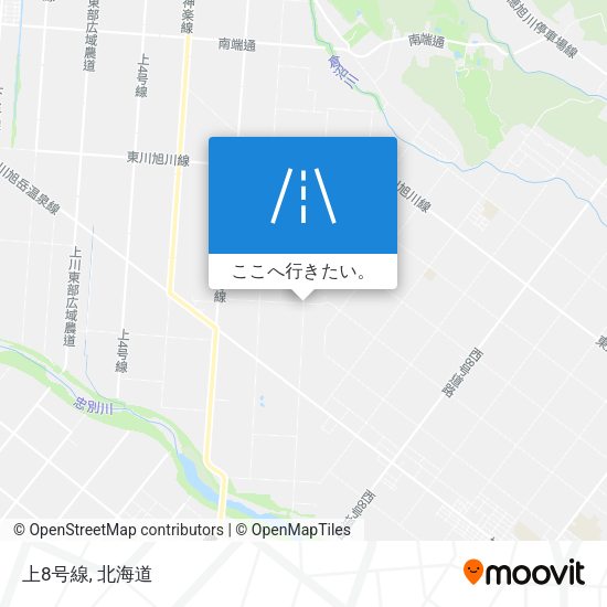 上8号線地図