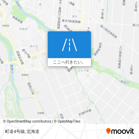 町道4号線地図