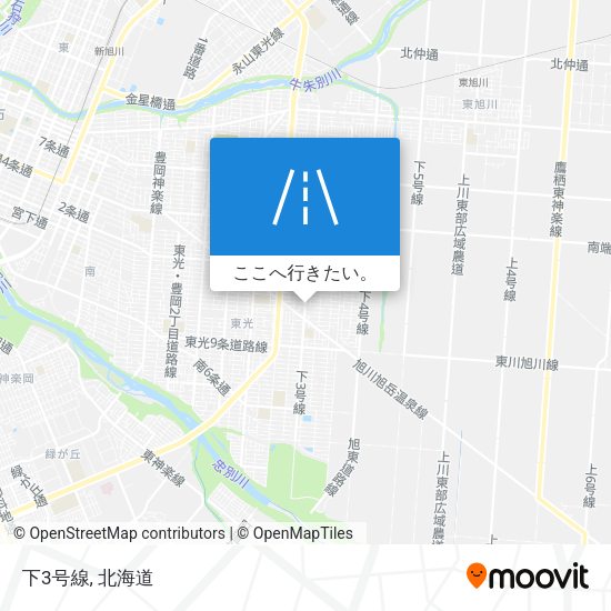 下3号線地図