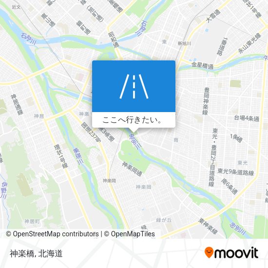 神楽橋地図