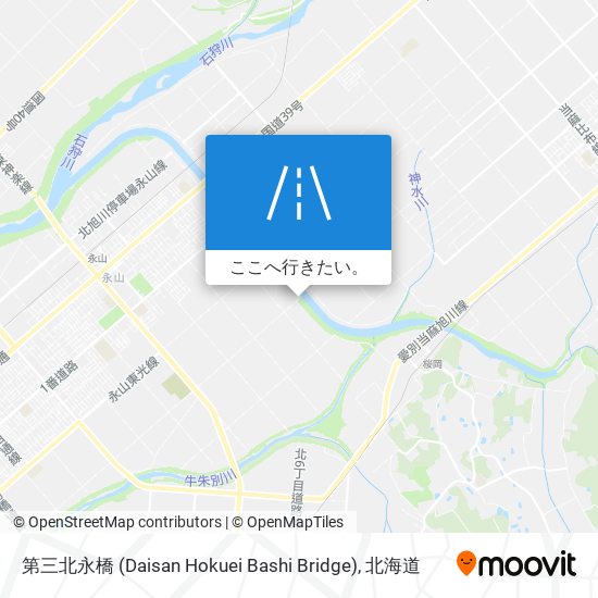 第三北永橋 (Daisan Hokuei Bashi Bridge)地図