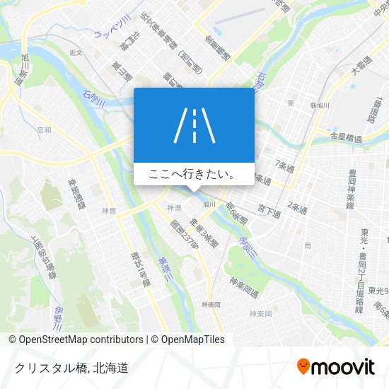 クリスタル橋地図