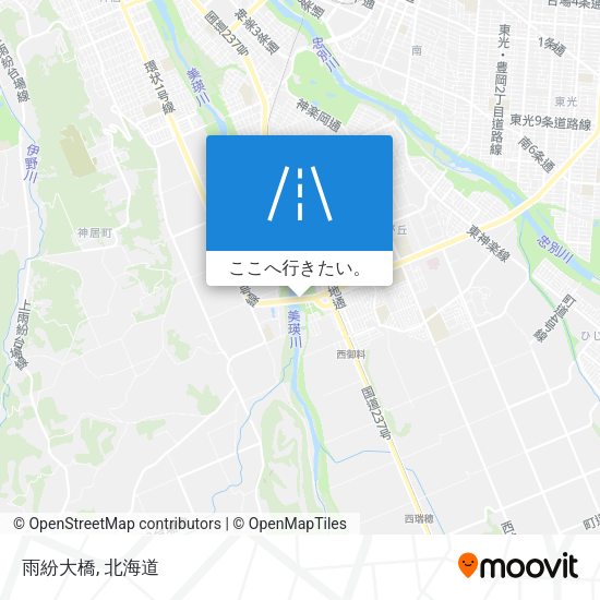 雨紛大橋地図