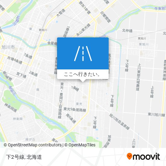 下2号線地図