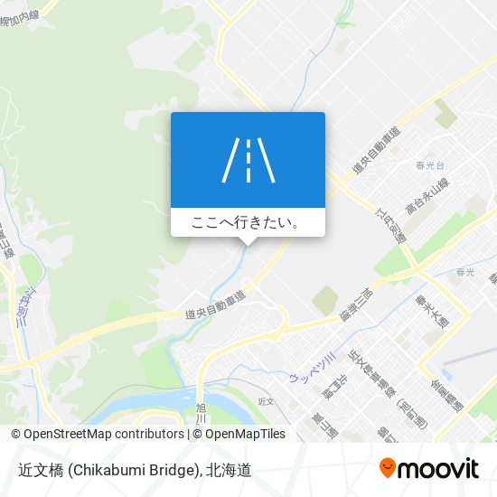 近文橋 (Chikabumi Bridge)地図