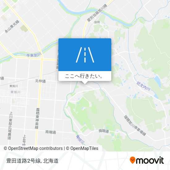 豊田道路2号線地図