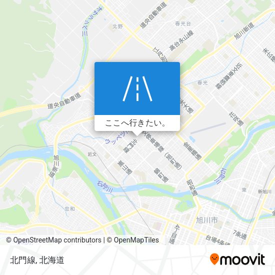 北門線地図