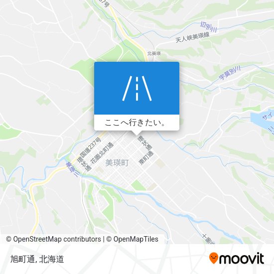 旭町通地図