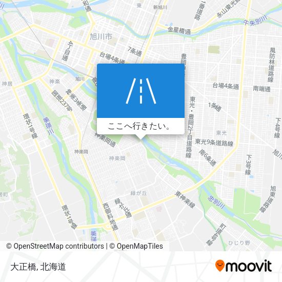 大正橋地図