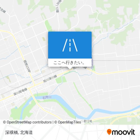 深穣橋地図
