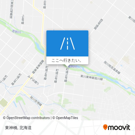 東神橋地図
