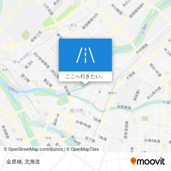 金星橋地図