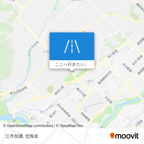 江丹別通地図