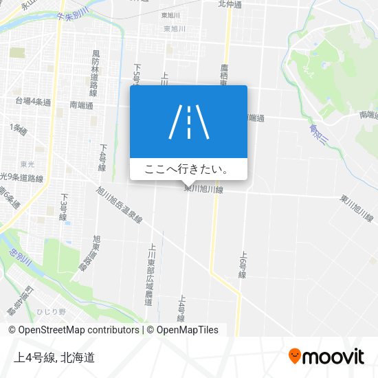 上4号線地図