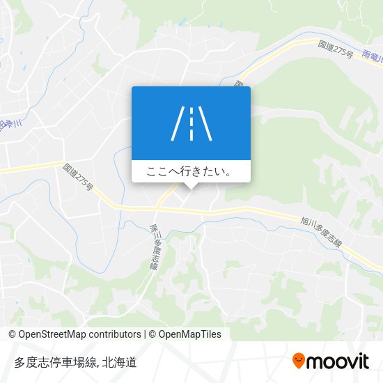 多度志停車場線地図