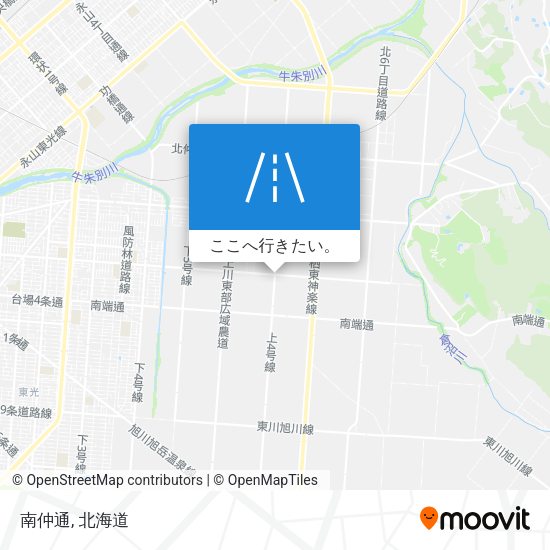 南仲通地図