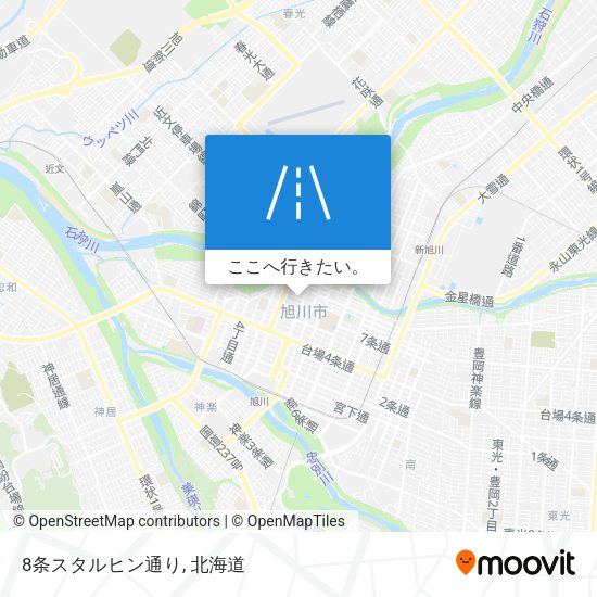 8条スタルヒン通り地図