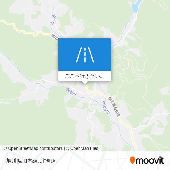 旭川幌加内線地図