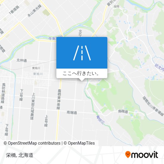 栄橋地図