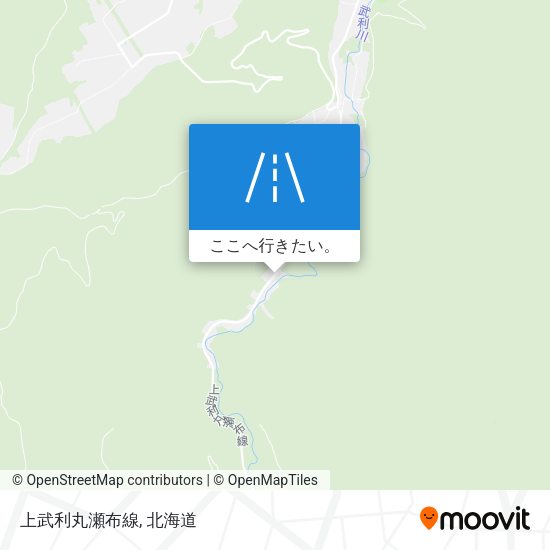 上武利丸瀬布線地図