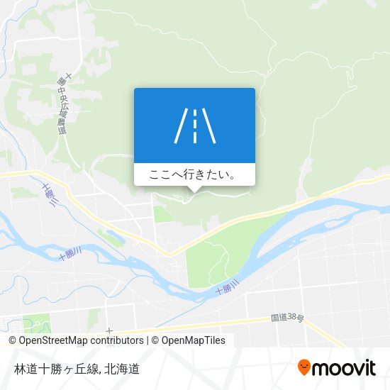 林道十勝ヶ丘線地図