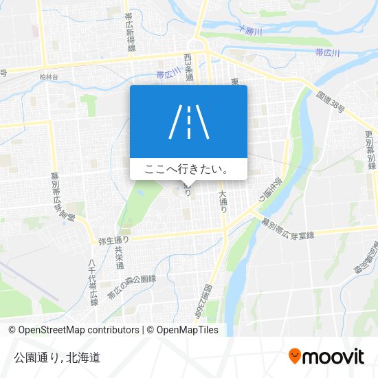 公園通り地図