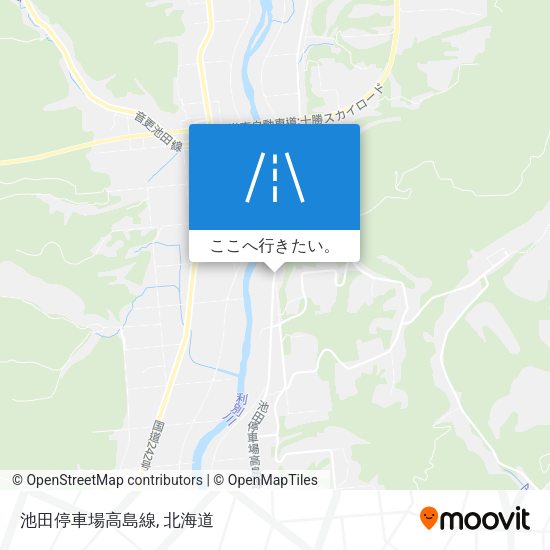 池田停車場高島線地図
