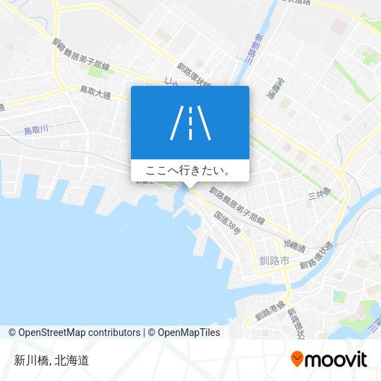 新川橋地図