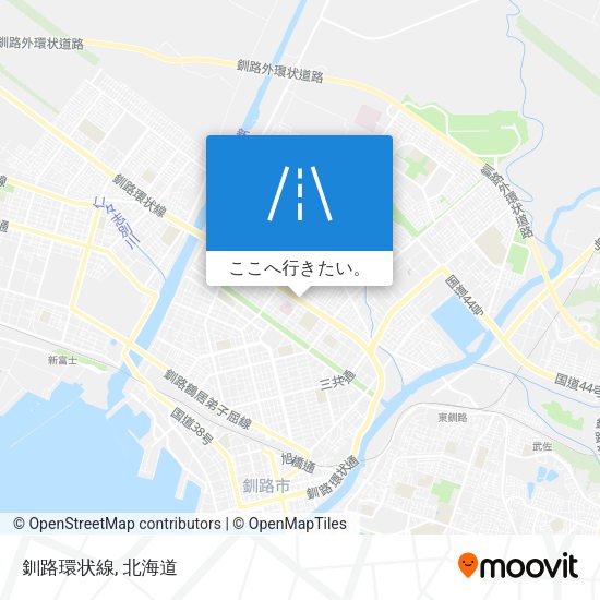 釧路環状線地図