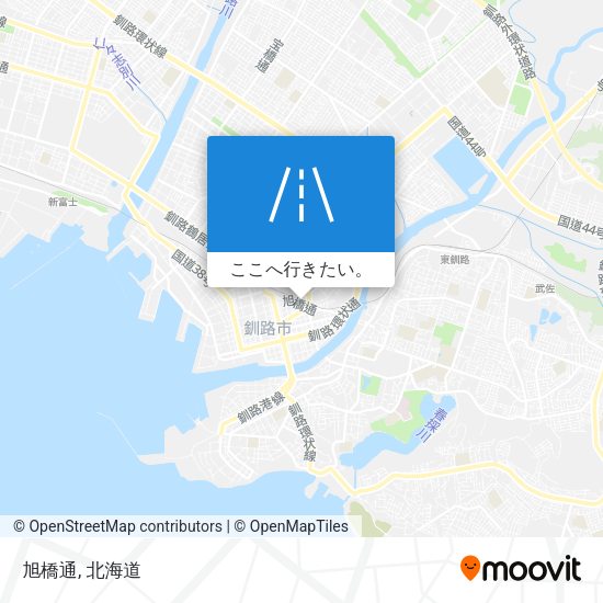 旭橋通地図