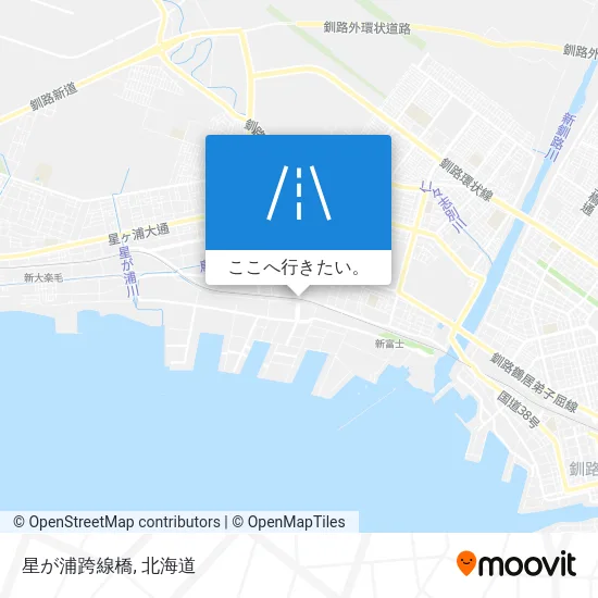 星が浦跨線橋地図