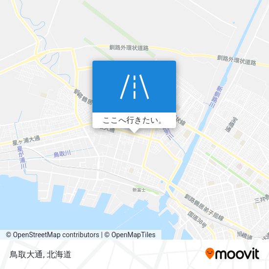鳥取大通地図