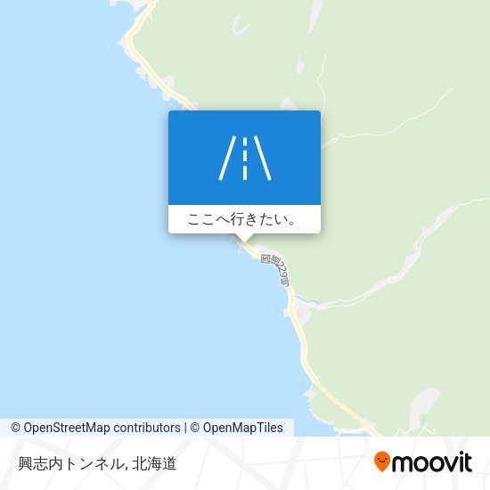 興志内トンネル地図