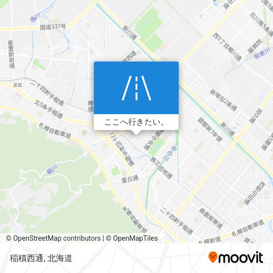 稲積西通地図