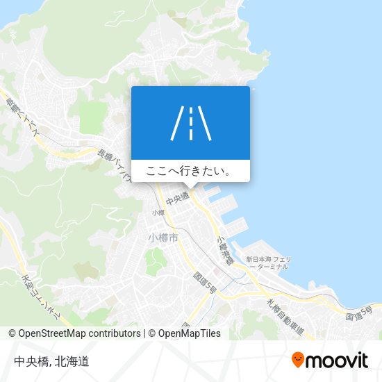中央橋地図