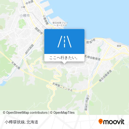 小樽環状線地図