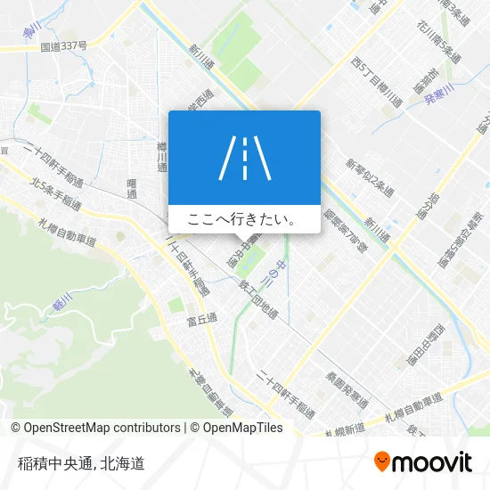 稲積中央通地図