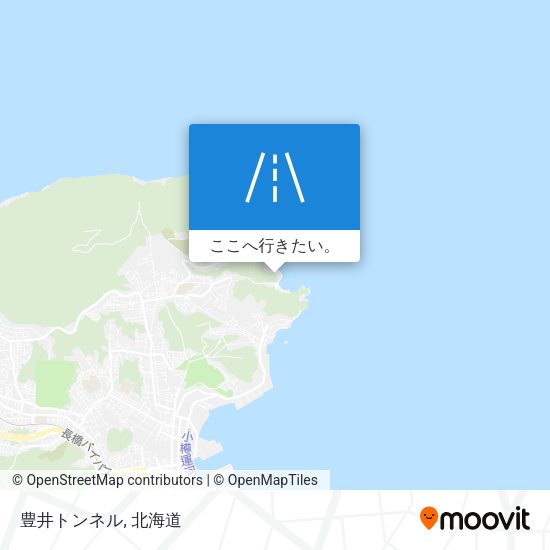 豊井トンネル地図