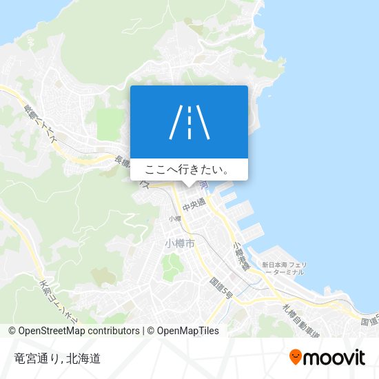 竜宮通り地図