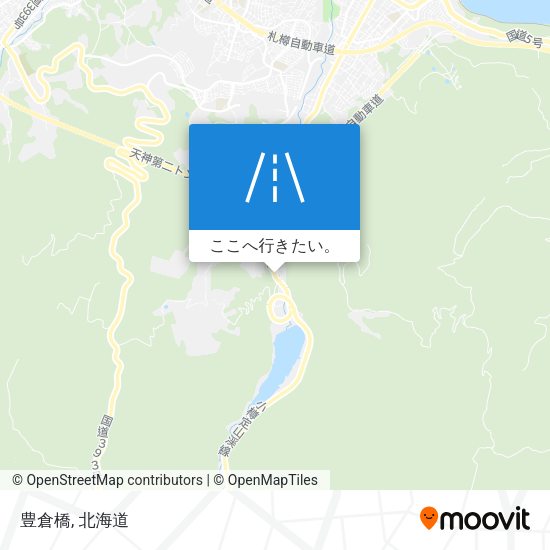 豊倉橋地図