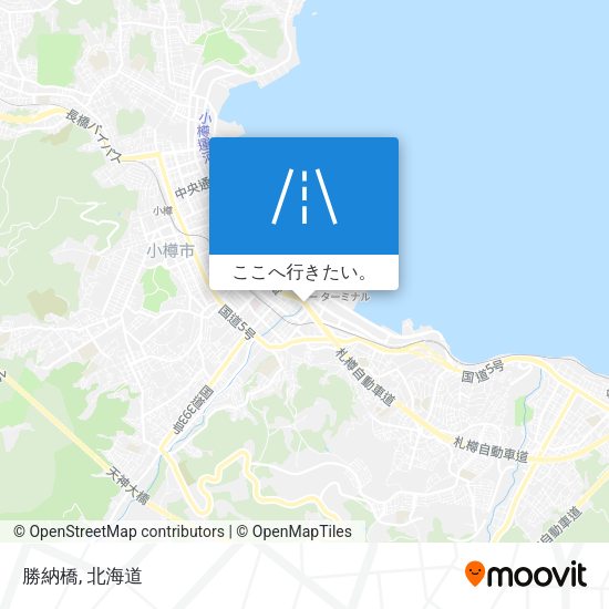 勝納橋地図