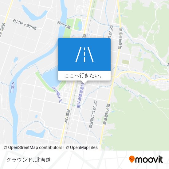 グラウンド地図