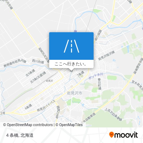 ４条橋地図