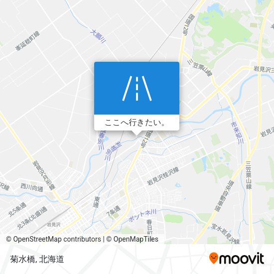 菊水橋地図