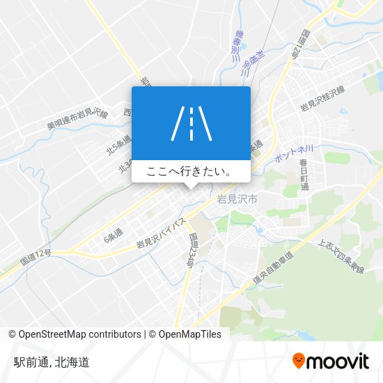 駅前通地図
