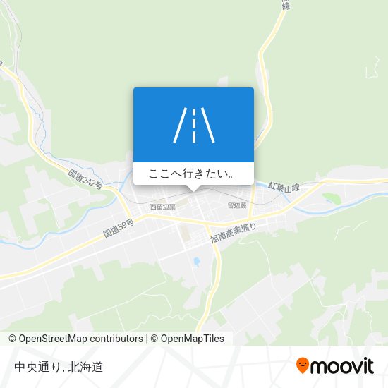 中央通り地図