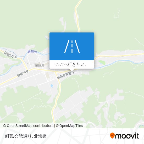 町民会館通り地図